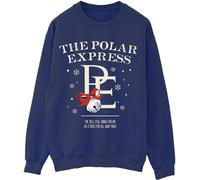 Brands In Brands In Blue Polar Express Bell Still Christmas Ring Sweatshirt
