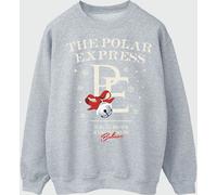 Brands In Brands In Grey Polar Express Bell Still Christmas Ring Sweatshirt