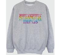 Brands In Brands In Light Grey Netflix Stranger Things Heather Sweatshirt