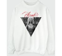 Brands In Brands In White Blondie Zebra Triangle Women Music Sweatshirt