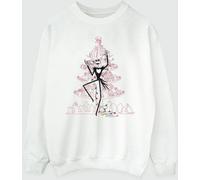 Brands In Brands In White Disney The Nightmare Before Christmas Tree Womens Sweatshirt