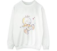 Brands In Brands In White Looney Tunes Tweety Draw Sweat Top