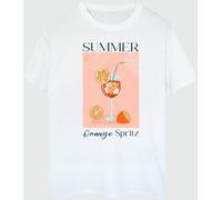 Brands In T-shirt Brands In Summer Orange Spritz 100% coton