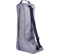Sac à bottes QHP Gris 32 x 17 x 62 cm Polyester Sac à bottes de luxe avec poignée et bandoulière amovible et réglable à l'avant.