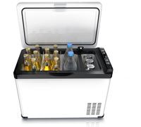 Brandson Glacière à compresseur électrique - Réfrigération jusqu'à - 22°C - avec mode ECO - 30 litres - 230 V tension de réseau et 12/24 V tension de bord - bac à légumes - Auto Camper LKW Boot