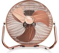 Brandson Machine à vent 160W, ventilateur de sol, ventilateur, ventilateur sur pied, haut débit d'air, inclinable en continu, cuivre