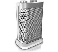 Brandson Radiateur soufflant 1500W, radiateur soufflant céramique avec thermostat, 2 niveaux de puissance, protection contre la surchauffe, arrêt automatique, protection contre le renversement, oscill