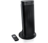 Brandson Radiateur soufflant 2000W, radiateur soufflant céramique avec minuterie & télécommande, oscillation 80°, protection contre la surchauffe, arrêt automatique, protection contre le renversement,