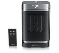Brandson - Radiateur soufflant silencieux à économie d'énergie - oscillation - avec télécommande - gagnant - mode Eco - 2 niveaux - sécurité enfant - minuterie - chauffage céramique - salle de bain