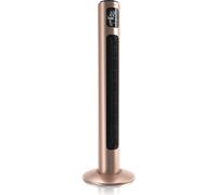 Brandson Ventilateur de tour 96 cm avec télécommande, oscillation 60°, ventilateur sur pied, ventilateur mobile, ventilateur sur colonne, ventilateur avec 3 vitesses, GS, pearl-rouge