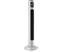 Brandson Ventilateur de tour avec télécommande, ventilateur à colonne avec 3 niveaux de puissance, oscillation 60°, 96 cm, ventilateur sur pied, 96 cm, ventilateur, GS, blanc lumière