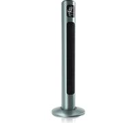 Brandson Ventilateur de tour, Ventilateur sur pied avec télécommande, Ventilateur à colonne oscillante, 96 cm, Ventilateur avec 3 vitesses, GS, Silvermint