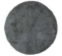 Brandsseller Anthra Tapis rond en fourrure synthétique env. Ø 90 cm Aspect peau d'agneau Tapis décoratif