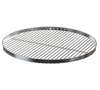 Brandsseller Grille de Barbecue Ronde Ø 50 cm en Acier Inoxydable AISI 201 - Grille Alimentaire pour Barbecue pivotant, brasero & Barbecue Boule - résistante à la Corrosion