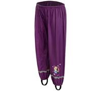 Brandsseller Pantalon de pluie pour fille avec motifs de la Pat' Patrouille - La Reine des Neiges - Violet - 98/104