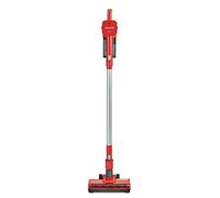 BRANDT ASB20R - Aspirateur Balai sans Fil - 2 en 1 - sans Sac - Puissance 29V - 0,35 litre - 71 à 76 DB - Autonomie 35 Minutes - 2 Vitesses - Tête Flexible 180° - Accessoires intégrés - Rouge