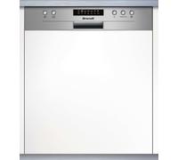 Brandt BDB424LX - Lave vaisselle Inox - Encastrable - largeur : 59.8