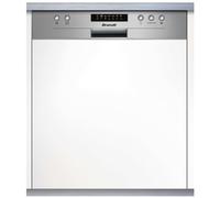 Brandt BDB424LX Lave-vaisselle intégrable avec bandeau 60 cm 14 couverts Inox