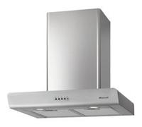 BRANDT BHB6602X - Hotte cheminée - Evacuation ou recyclage - 590m3-h max - 63dB - 3 vitesses - L60cm - Inox