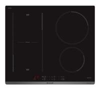 Brandt Table de cuisson à induction BPI6428UB - 4 foyers - 56 x 49 cm - Noir