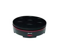 Brandt CR1000NR - Crêpière circulaire - 7 Mini Crêpes- 1500W - Noir et rouge