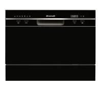 Lave-vaisselle pose libre BRANDT DFC6519B - 6 couverts - Largeur 55 cm - Classe A+ - 49dB - Noir