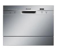 Lave-vaisselle compact pose libre BRANDT DFC6519S - Induction - 6 couverts - L55cm - 49dB - Inox