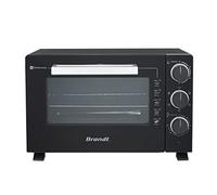 Brandt FC302MUB - Mini four Multifonction - Capacité 30L - 5 positions de cuisson - 1500W - Chaleur tournante - Accessoires : lèchefrites, grille et pince - Noir