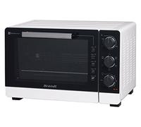 BRANDT - FC405MW - Mini four posable et compact 2100 W - Capacité 40L - Multifonction avec 5 modes de cuisson - Cuisson homogène - Double vitrage - Blanc