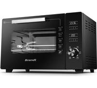 BRANDT - FC406MHB - Mini four 40L - Dimensions plat : 29*38 cm - Réglage de la température: 40 ? a 220 ?