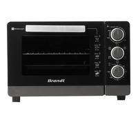 BRANDT Four multifonction 26L 1500 Watts tournebroche FC265MB noir