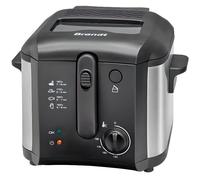 BRANDT - Friteuse - 1600W - 0.9 kg - réglable de 130° à 190°C - cuve amovible - inox - FRI30X