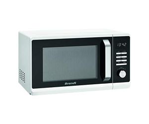 BRANDT - GE2302W - Four Micro-ondes Multifonction - Décongélation, grill 1000 W, Puissance Réglable, Autoprogramme - Fonction ECO et SILENCE