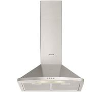 Brandt AD1046X Hotte Murale Encastrable 60 cm 600m³/h Inox [Classe énergétique D]
