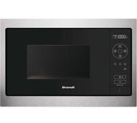 brandt micro-ondes solo 26l 900w encastrable inox bms7120x