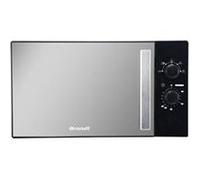 BRANDT Micro-Ondes SOLO 26L 900W NOIR - Commande Mecanique - Plateau Tournant Ø32cm