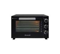 BRANDT FC469MUB - Mini-Four 46 litres - 1800W - Multifonctions - Thermostat réglable 230°C - Minuterie 120min - Aluminium - Noir