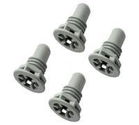 Lot de 4 pieds réglables (293673-24675) Lave-vaisselle 31X6056, THOMSON, VEDETTE, BLOMBERG, SANGIORGIO, ELEKTRA-BREGENZ, FAGOR, OCEAN, DE DIETRICH,
