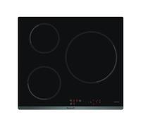 Brandt Table de cuisson à induction BPI6315B – 3 plaques – Niche 56×49 cm – Noir