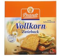 Brandt plein de grain, Biscottes, Lot de 10 (10 x 225 g Paquet)