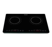 Brandt Table Induction 2 Foyers 2000 Watts Par Foyer 10 Positions De Cuisson Ti2Slim1 Noire noir G
