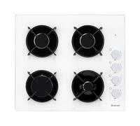 Brandt - Table verre gaz blanche bpg3400w