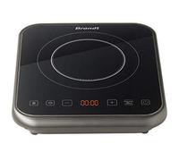 BRANDT - TI1FSOFT - Plaque à induction portable - Rapide avec 10 niveaux de puissance jusqu'à 2000 W - Sécurité maximale avec verrouillage des commandes - Arrêt automatique anti-surchauffe - Noire