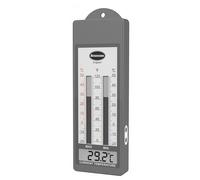 Brannan Thermomètre numérique étanche pour une utilisation dans une serre, un jardin, une utilisation en extérieur et intérieur, résistant aux intempéries, mesure la température maximale et minimale