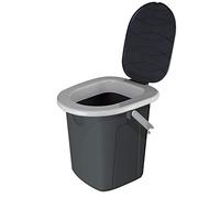 BranQ 1306 Toilettes de Camping Gris Taille M