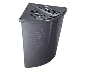 BranQ 1402 Zebra Gris panier d'angle pour les sous-vêtements