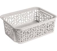 Branq Basket Bamboo 2 - blanc antique