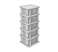 Support BranQ 5 paniers extensibles universels gris coton 1785