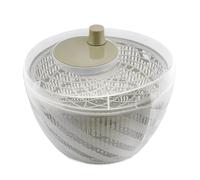 BranQ Home essential GreenSpin Essoreuse à salade manuelle pour sécher la salade, les légumes, les fruits ou les herbes, capacité du panier de 6 litres, fabriquée en plastique sans BPA, dimensions