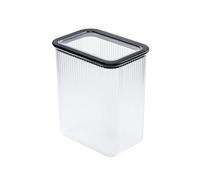 BranQ Home essential Neroli Récipient universel avec couvercle pour la conservation des aliments tels que la farine, les céréales, le sucre et plus encore, en plastique sans BPA, 2,33 l